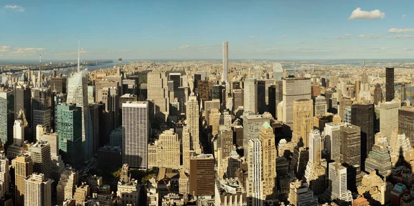 Vista Panoramica Dello Skyline New York Con Grattacieli — Foto Stock