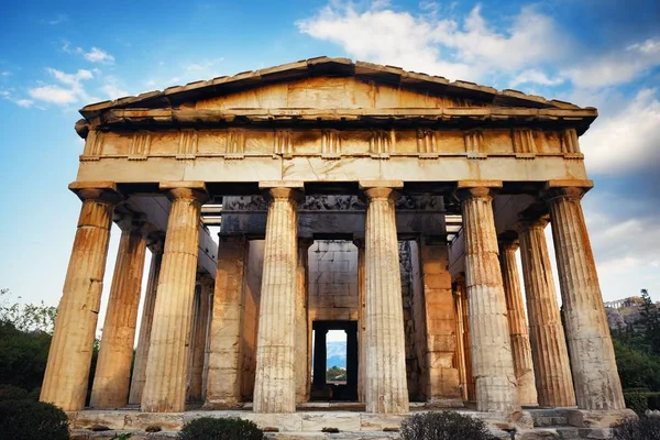 Храм Гефеста Подання Афінах Греція — стокове фото