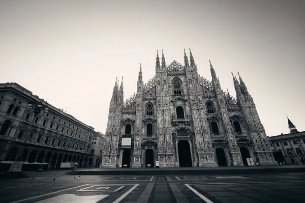 Praça Catedral Piazza Del Duomo Centro Italiano Cidade Milão Itália — Fotografia de Stock