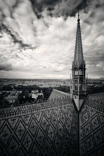 Vista Panorâmica Castelo Praga Com Catedral São Vito República Checa — Fotografia de Stock