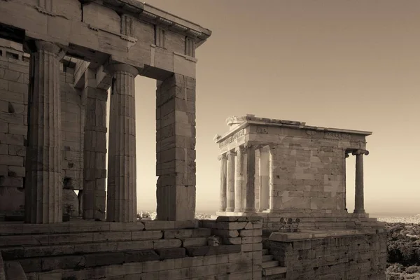 Atina Yunanistan Daki Akropolis Athena Nike Tapınağı — Stok fotoğraf