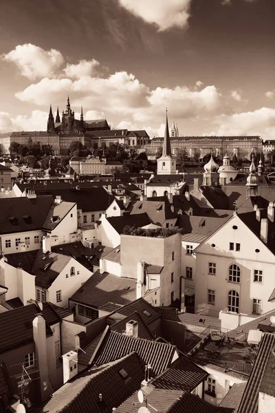 Malerischer Blick Auf Die Prager Burg Mit Dem Veitsdom Tschechische — Stockfoto