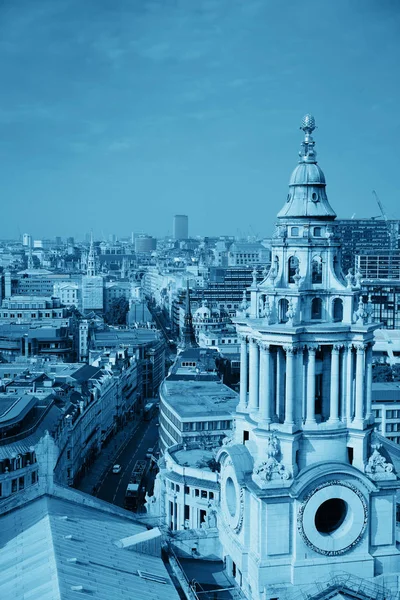 London Dachterrassenpanorama Mit Urbaner Architektur — Stockfoto