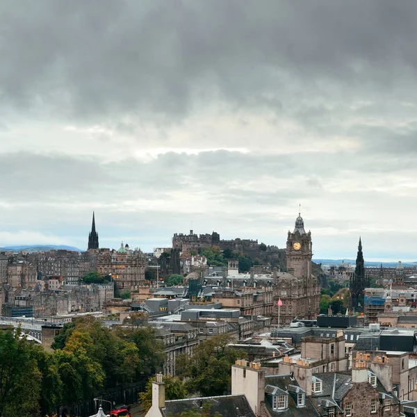 Ville Édimbourg Skyline Vue Calton Hill Royaume Uni — Photo