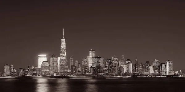 Vista Panoramica Dello Skyline New York Con Grattacieli — Foto Stock