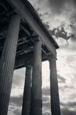 Yunanistan 'ın Atina kentindeki Akropolis kentindeki Echtheion Tapınağı.