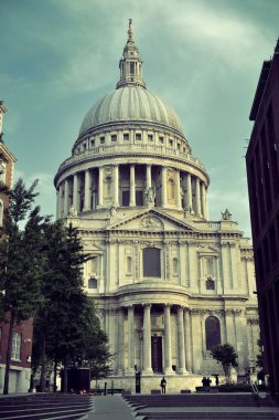 St Pauls Katedrali Londra 'da kapalı..