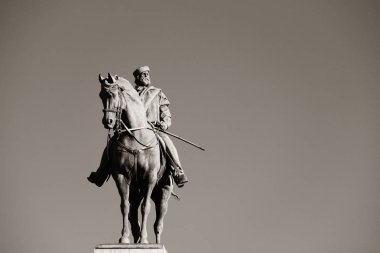 Giuseppe Garibaldi Anıtı Milano, İtalya.