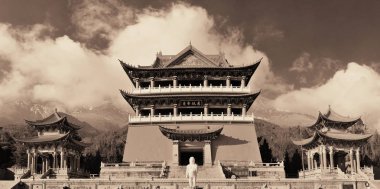 Dali 'deki Chongsheng Manastırı, Yunnan, Çin