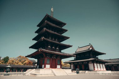 Osaka, Japonya 'daki Shitennoji Tapınağı.