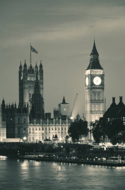 Londra 'da Westminster' da Parlamento Binası.
