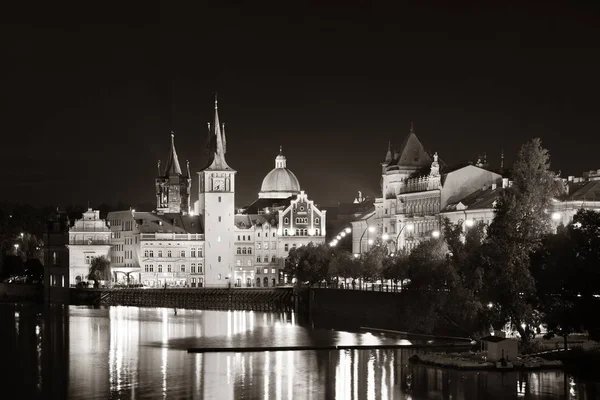 Night Scene Prague Czech Republic — Stock Photo, Image