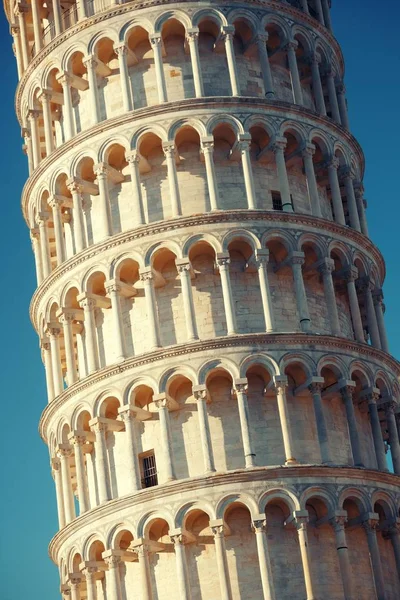 Орієнтовна Вежа Пізі Італія Всесвітньо Відома Пам Ятка — стокове фото