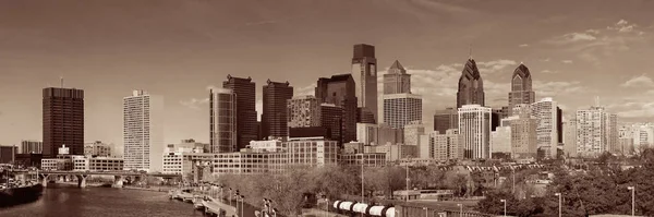 Skyline Filadelfia Con Arquitectura Urbana — Foto de Stock