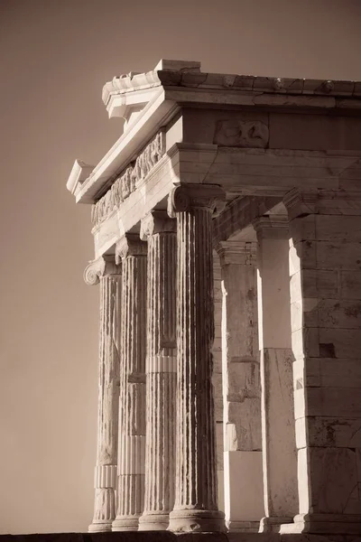 Храм Афіни Ніке Акрополі Греція — стокове фото