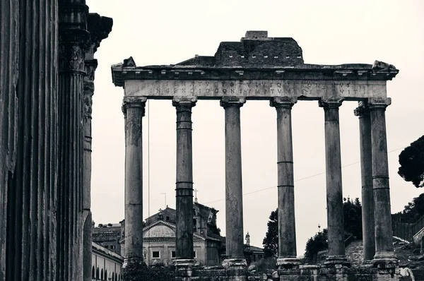 Columns Rome Forum Ruins Temples Italy — Stock Photo, Image