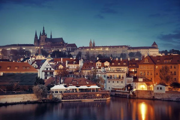 Prager Stadtansicht Mit Historischen Gebäuden Der Tschechischen Republik — Stockfoto