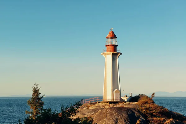 Phare Point Atkinson Vancouver Canada — Photo