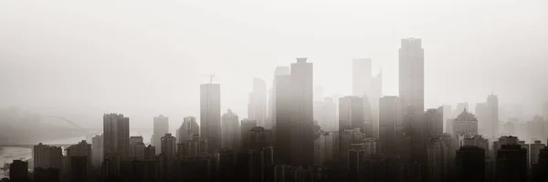 Chongqing Architettura Urbana Panorama Skyline Della Città Cina — Foto Stock