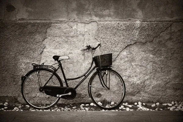 Bike Park Front Old Building Monterosso Street View Cinque Terre — Stock Photo, Image