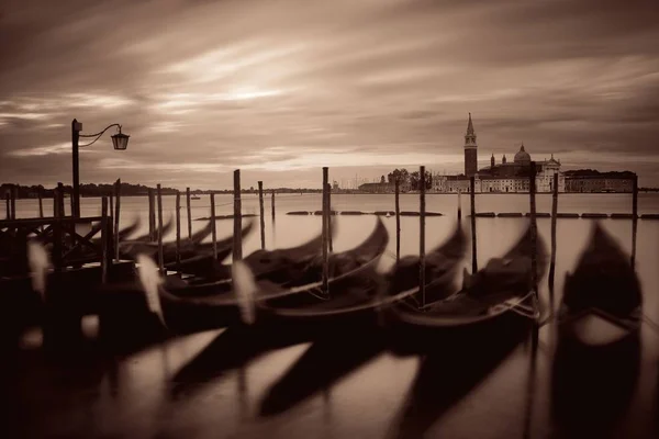 Парк Гондола Воді Острів Сан Джорджо Маджоре Венеції Італія — стокове фото
