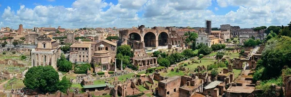 Foro Roma Con Rovine Edifici Storici Italia — Foto Stock