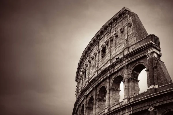 Colosseo Vista Vicino Punto Riferimento Conosciuto Tutto Mondo Simbolo Roma — Foto Stock