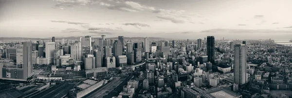 Blick Auf Das Dach Der Stadt Osaka Japan — Stockfoto