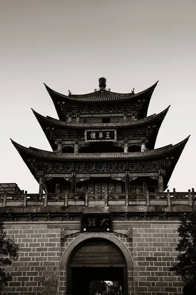 Wuhua House Landmark Dali Town Yunnan China — Stock Photo, Image