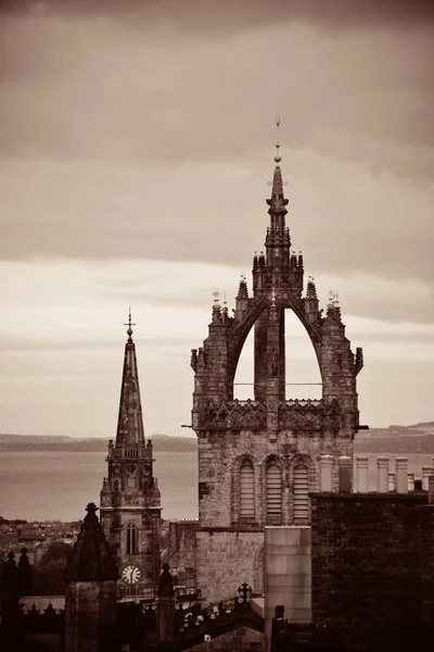 Edinburgh Giles Kathedrale Und Dachterrasse Großbritannien — Stockfoto