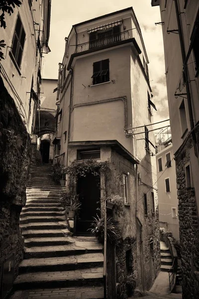 Typisch Steegje Uitzicht Riomaggiore Cinque Terre Italië — Stockfoto
