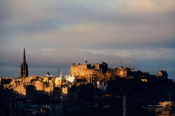 Ciudad Edimburgo Vista Desde Calton Hill Reino Unido — Foto de Stock