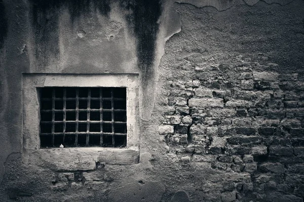 Closeup View Window Historical Buildings Venice Italy — Stock Photo, Image