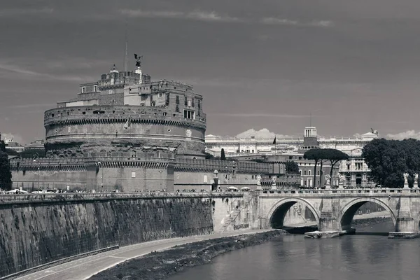 Castel Sant Angelo Italie Rome Pont Sur Tibre — Photo