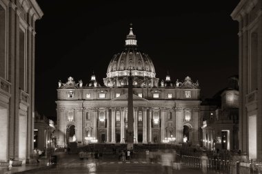Vatikan Şehri St. Peters Bazilikası. 