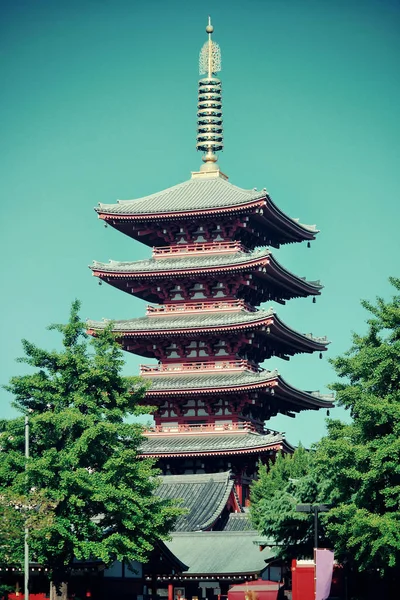 Temple Sensoji Tokyo Japon — Photo