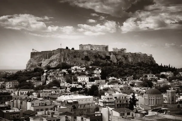 Atenas Vista Telhado Skyline Grécia — Fotografia de Stock