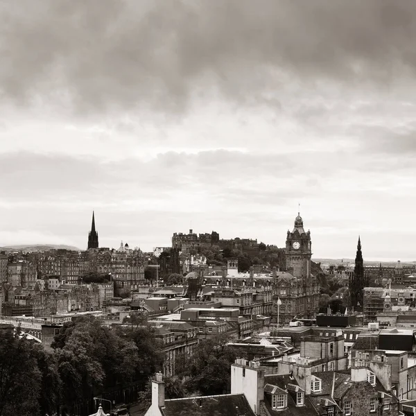 Die Skyline Von Edinburgh Vom Calton Hill Aus Gesehen Großbritannien — Stockfoto