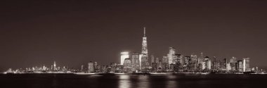 New York Şehri Geceleri gökyüzü