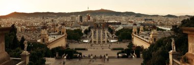 İspanya Barselona 'daki Placa Espanya