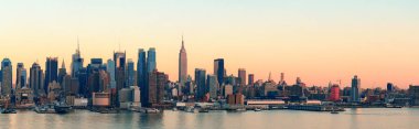 New York'ta gün batımı