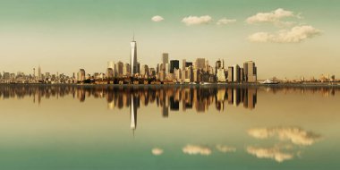 Manhattan şehir manzarası