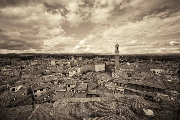 Siena klokkentoren — Stockfoto