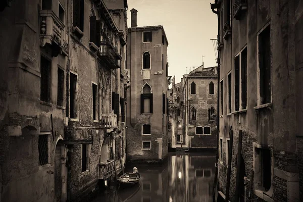 Canal de Venise nuit — Photo