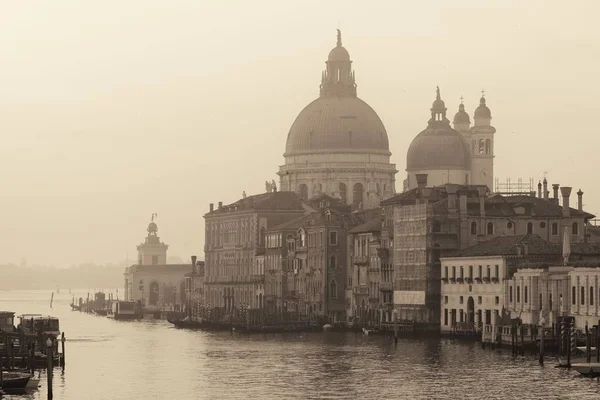 Kirche Santa Maria Della Salute Und Grand Canal View Venedig — Stockfoto