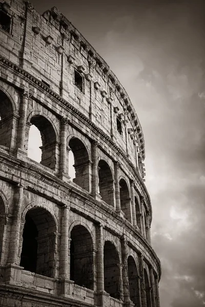 Colosseum Närbild Den Världsberömda Landmärke Och Symbolen För Rom Italien — Stockfoto