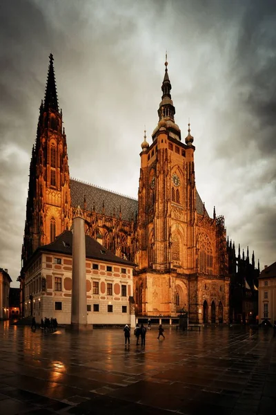 Catedral de San Vito por la noche — Foto de Stock