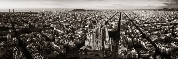 Sagrada Familia vue aérienne — Photo