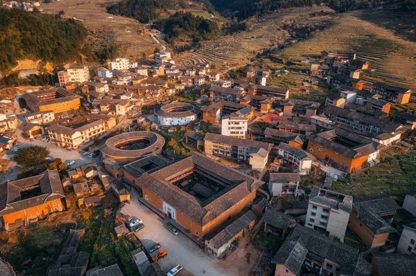 Fujian Tulou aerial view — Stock Photo, Image