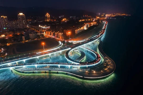 Xiamen city aerial view — Stock Photo, Image